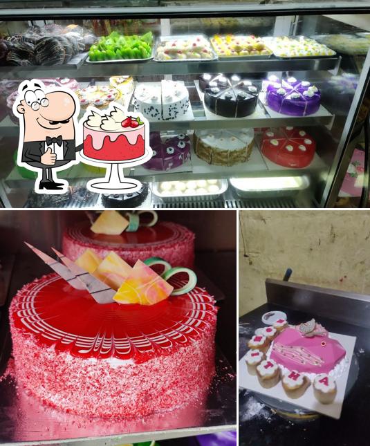 Red velvet cake at Bangalore bakery and sweets