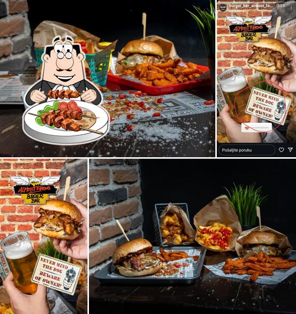 Panino con maiale stirato al Burger Bar Almost Famous