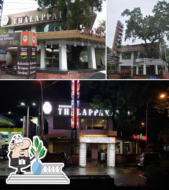 The exterior of Dindigul Thalappakatti Hotels Pvt Ltd