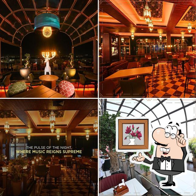 The interior of Knighthouse