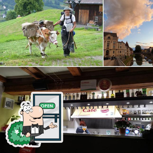 L'extérieur de Café Le Tempo, Yverdon