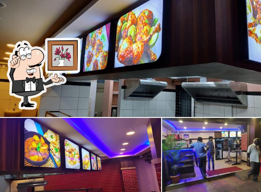 The interior of New Spice Tandoori