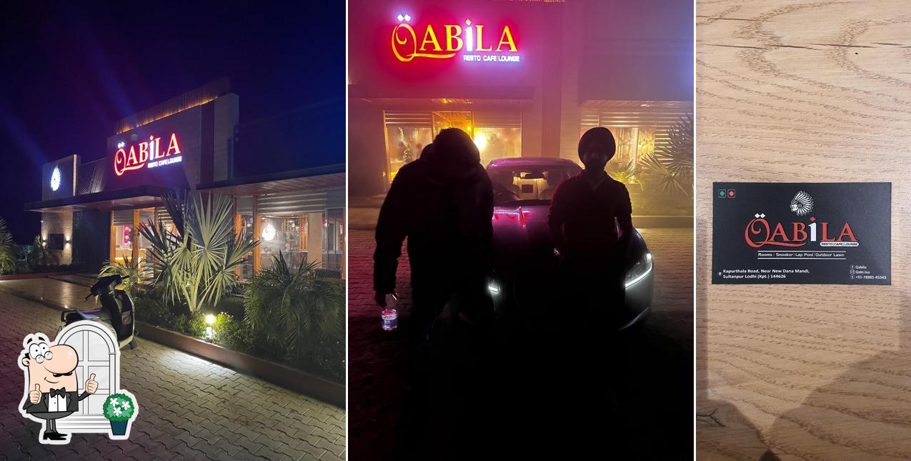 Check out how Qabila resto,cafe & lounge looks outside