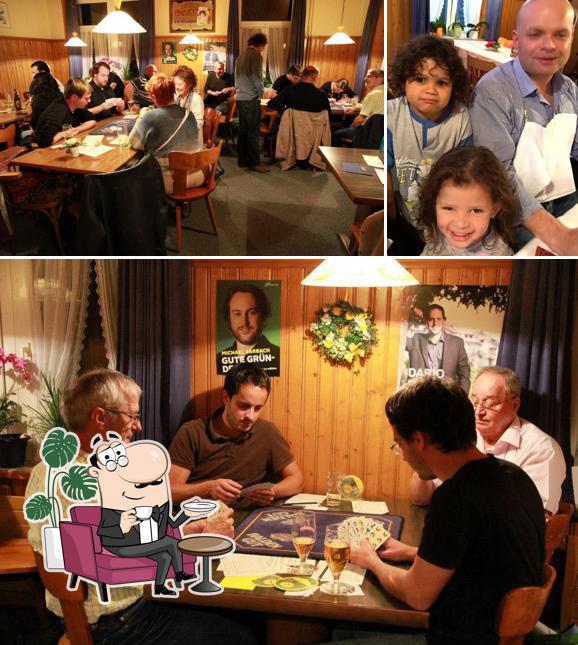 Gli interni di Restaurant Signal