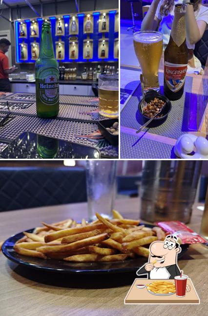 French fries at The Hangar Bar