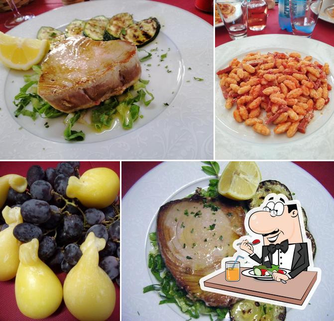 Cibo al Trattoria Sa Merenda