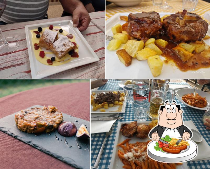 Platti al Bar Trattoria "Alla Baracca"