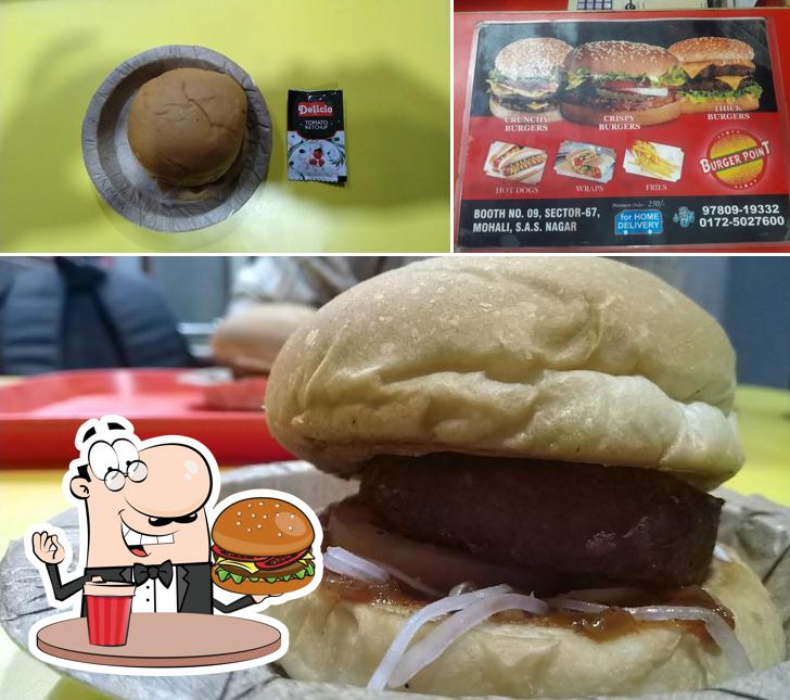 Treat yourself to a burger at Burger Point 67