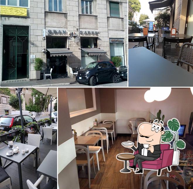 Gli interni di Gran Caffè Parioli