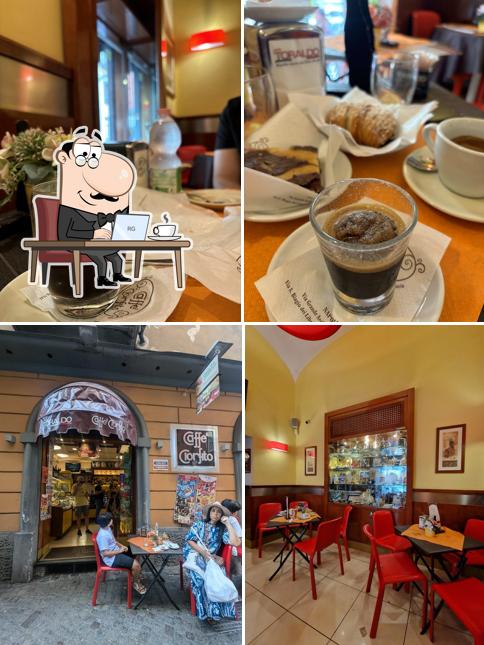 Dai un'occhiata agli interni di Caffè Ciorfito