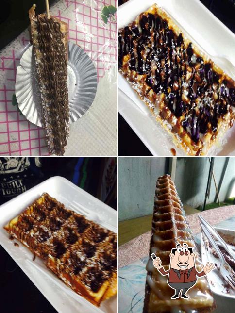 Food at Westfield Waffles