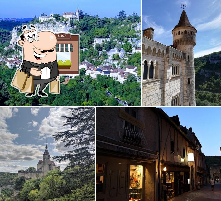 Vous pouvez prendre un bol d'air frais dans l'espace ouvert de En bas d'la Rue