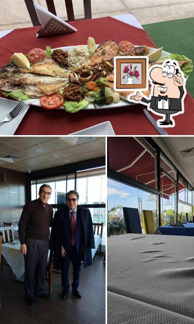 Voici l’image représentant la intérieur et table à manger sur Fino Resto