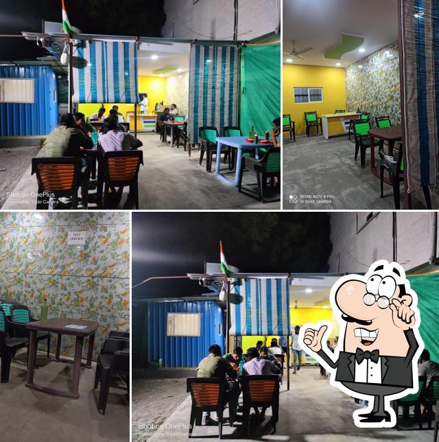 The interior of Free House Restaurant