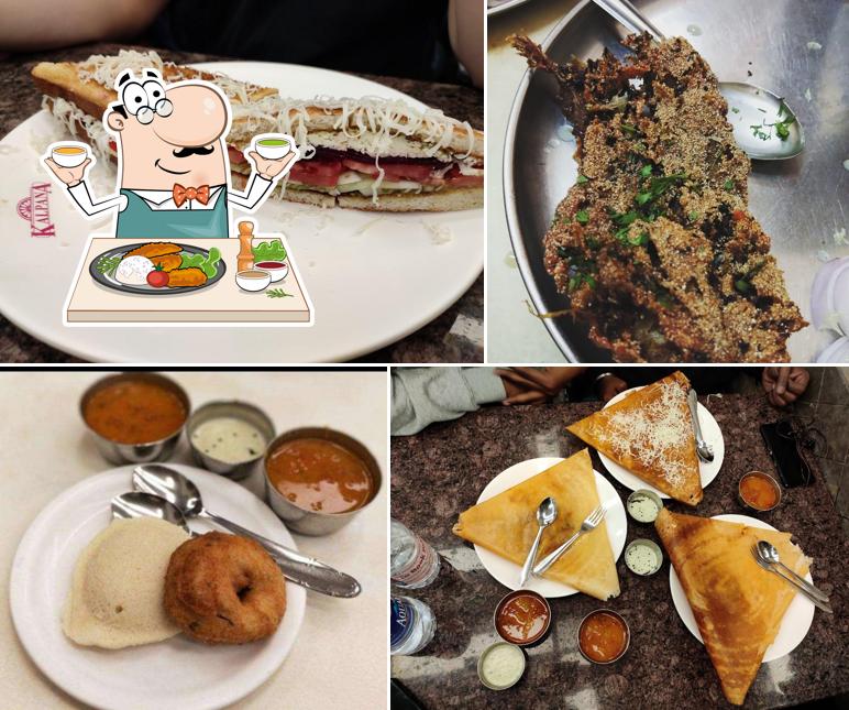 Meals at Hotel Kalpana Veg Restaurant
