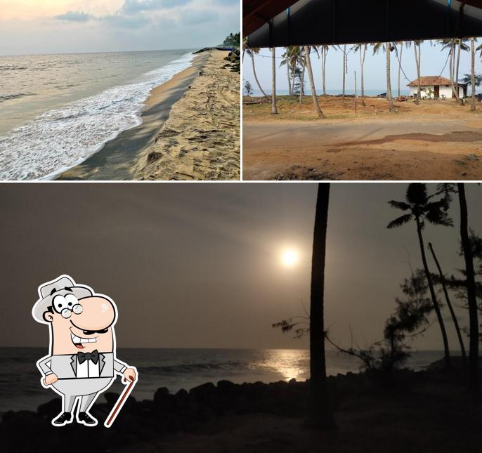 You can get some fresh air outside Kadal theeram