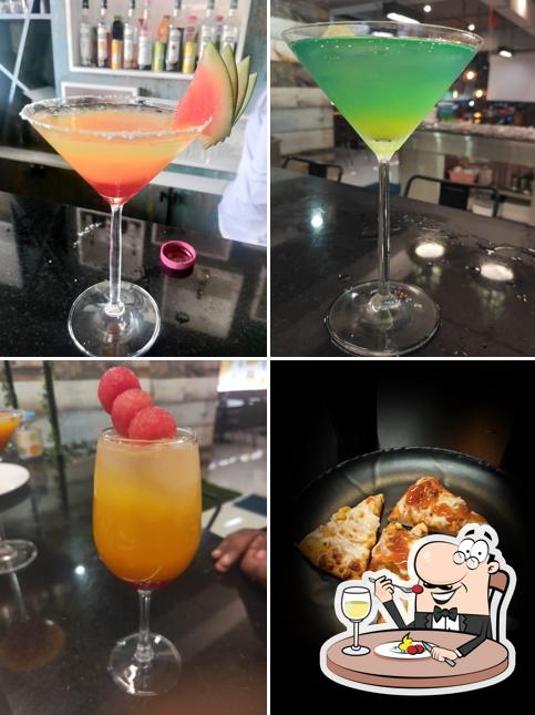 Food at 5 HOT CHILLI'S PIZZA AND MOCKTAIL BAR