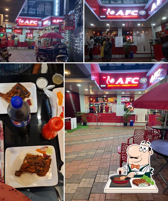 Get meat dishes at AFC Iritty - Foodbox