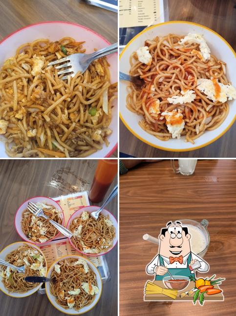 Spaghetti bolognese at Kaffeine