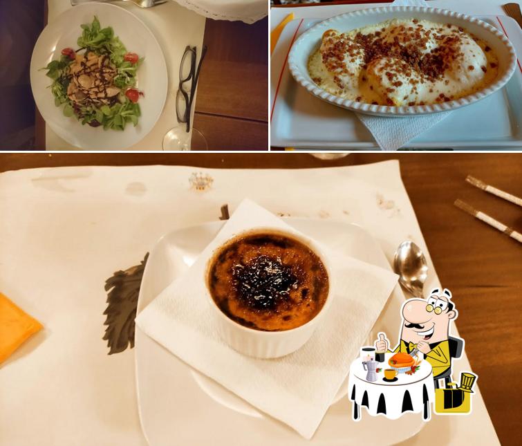 Creme brulee al Trattoria "La Vineria de Tarczal"