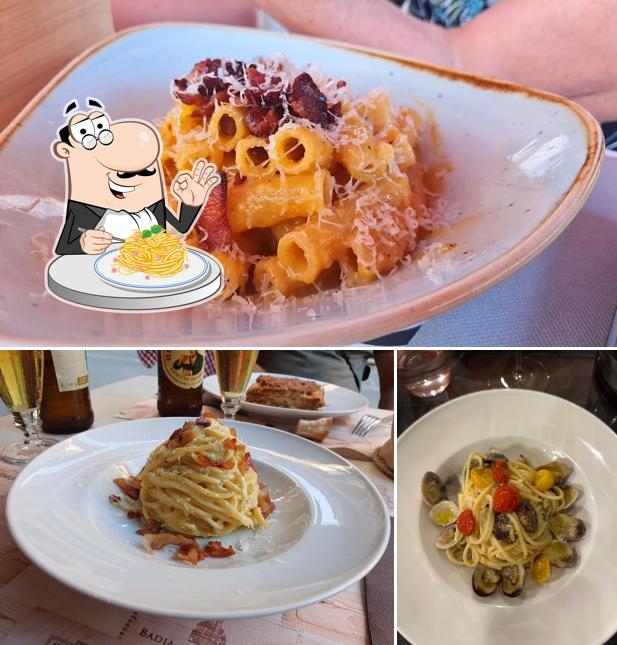 Spaghetti alla carbonara al Osteria In Domo