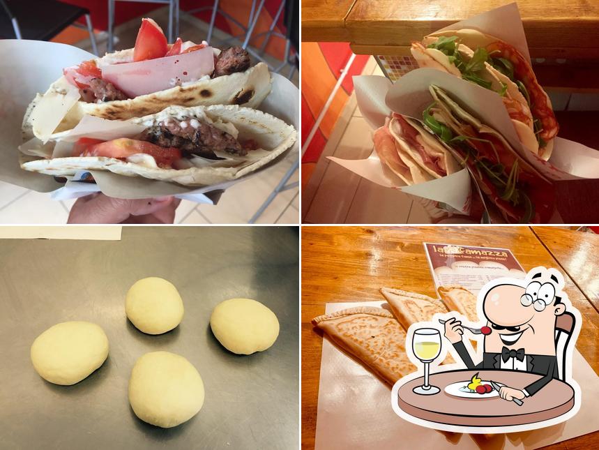 Platti al Piadineria Romagnola La Famazza