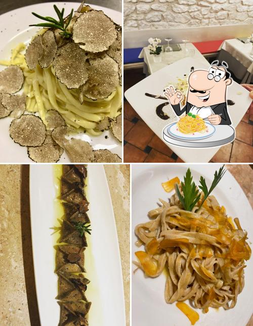 Spaghetti alla carbonara al Ristorante La Mi Casa