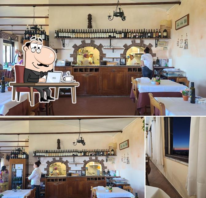 Gli interni di Ristorante da Ugo