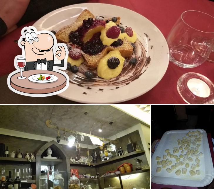 Cibo al Scuola Elementare della Pasta