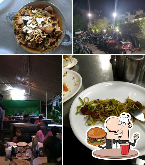 Order a burger at Shree Marutinandan Kathiyawadi Restaurant
