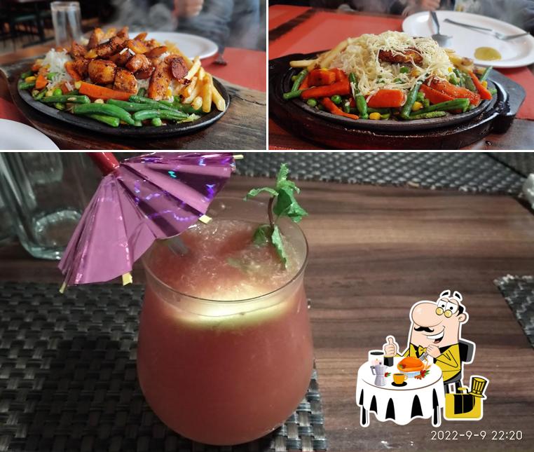 Food at The Sizzler Place