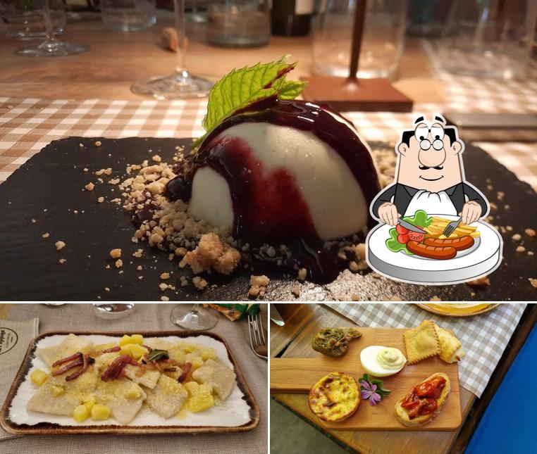 Platti al Trattoria La Peppina