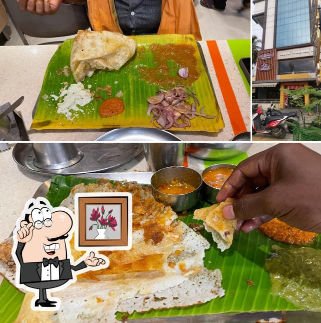 The interior of Adyar Ananda Bhavan - A2B