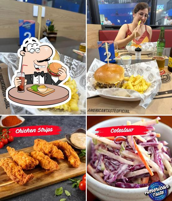 Hambúrguer em American Taste Cascavel