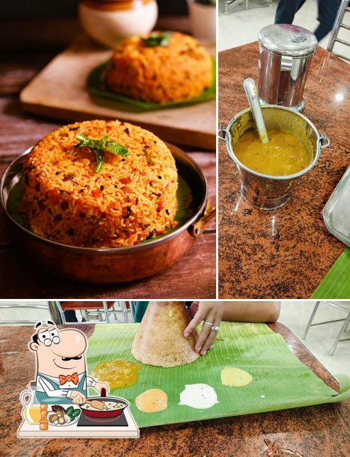 Fried rice at Madhura Restaurant