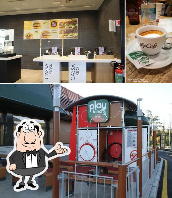 McDonald's Cattolica si caratterizza per la interni e birra