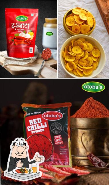 This is the picture displaying food and interior at OTOBA INDUSTRIES