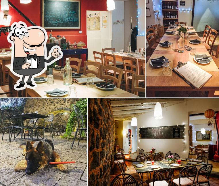 Siediti a un tavolo di Pizzeria Bio In un angolo di mondo