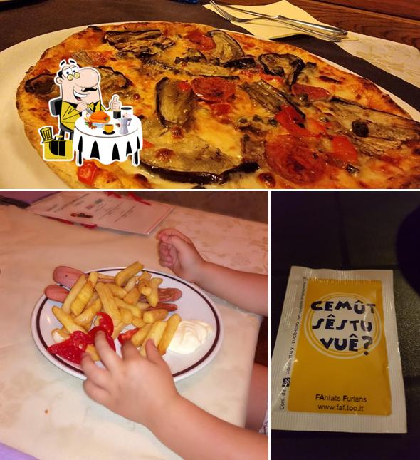 Cibo al Pizzeria Da Nonno Romano