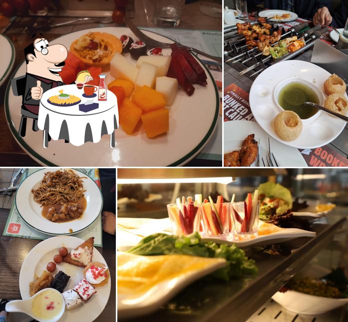 Cheese plate at Barbeque Nation - M3M IFC