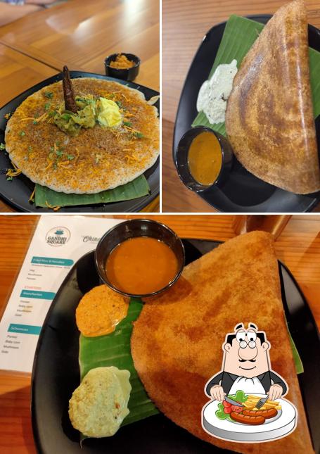 Masala dosa at Cafe Gandhi Square