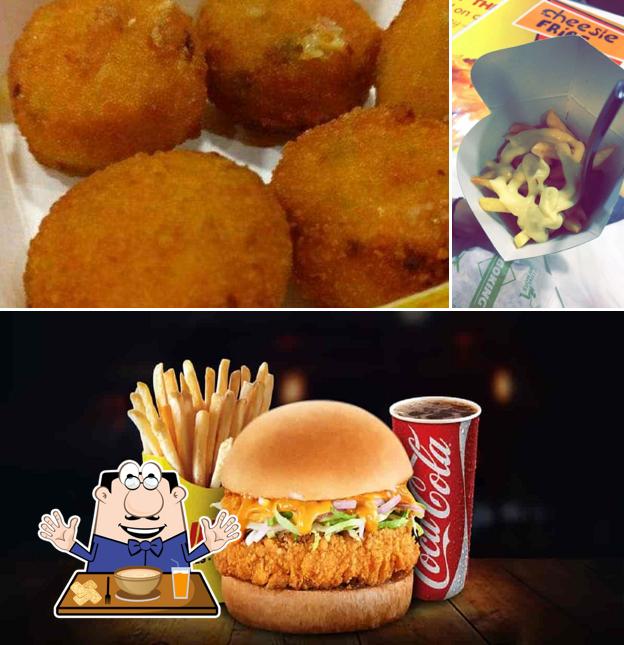 Food at Jumboking Burgers