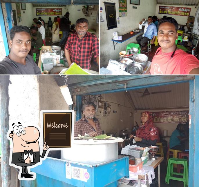 Latheef beef biriyani and chilli stall