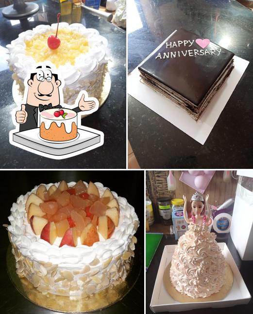 Carrot cake at Lhungdim Cakes