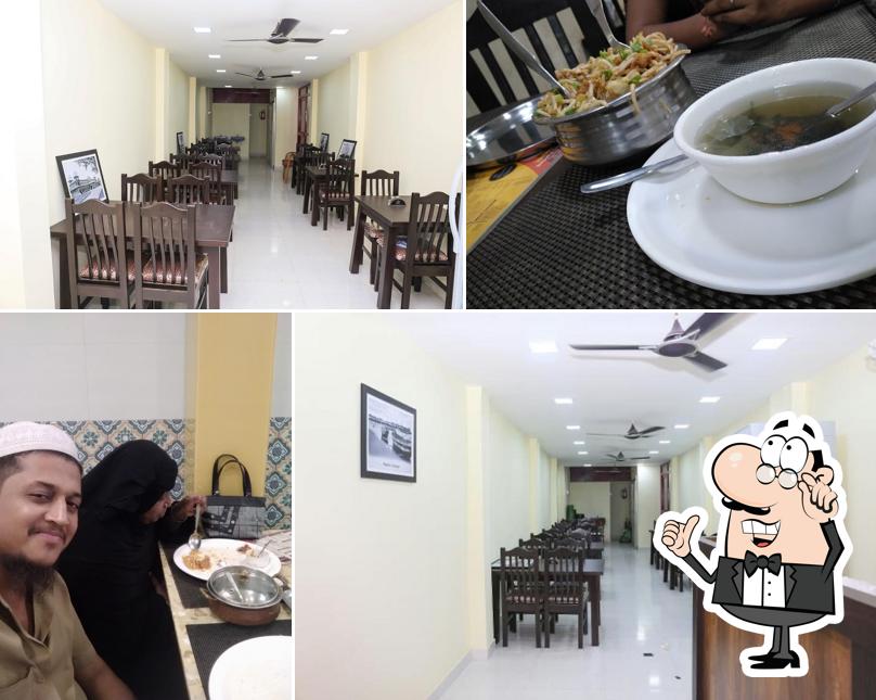 The interior of Madras Biryani & Caterers