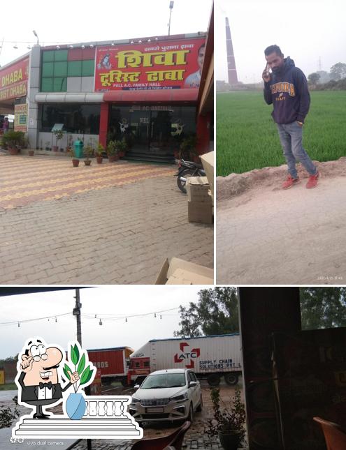 The exterior of Shiva Tourist Dhaba (Hapur Walo Ka)