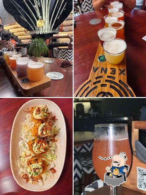 Food at Xena Brewery & Kitchen