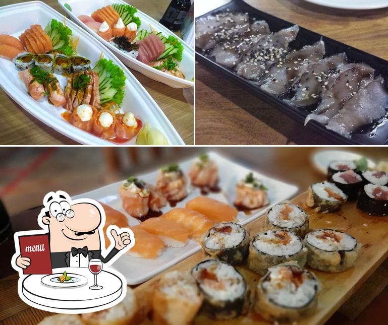 Platos en Sushirang Culinária Japonesa