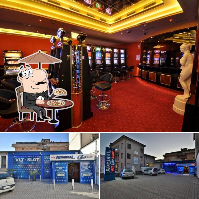 La immagine di esterno e interni da Sala Admiral SLOT & VLT