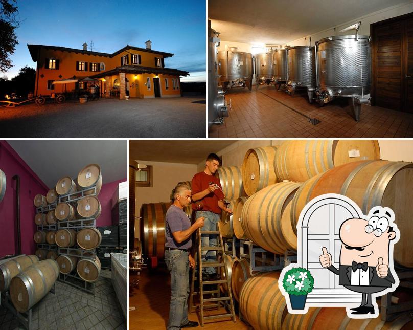 Goditi la vista dall'area esterna di Ca' Brusà